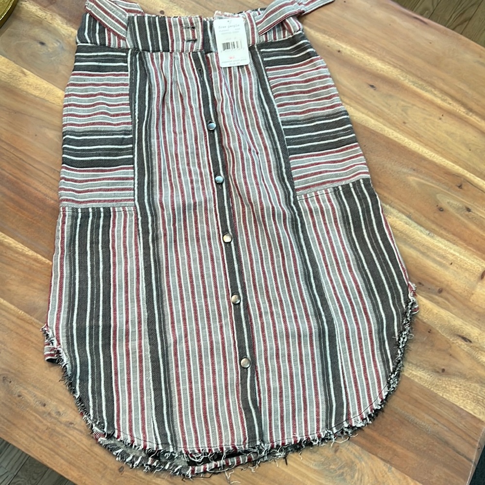 Free People Train of Love skirt missing buttons
